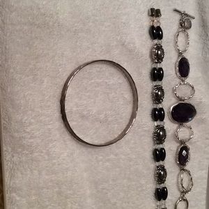 Three fashion bracelets!